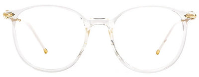 Clear Aria Eyeglasses Women Front - Leone Eyewear