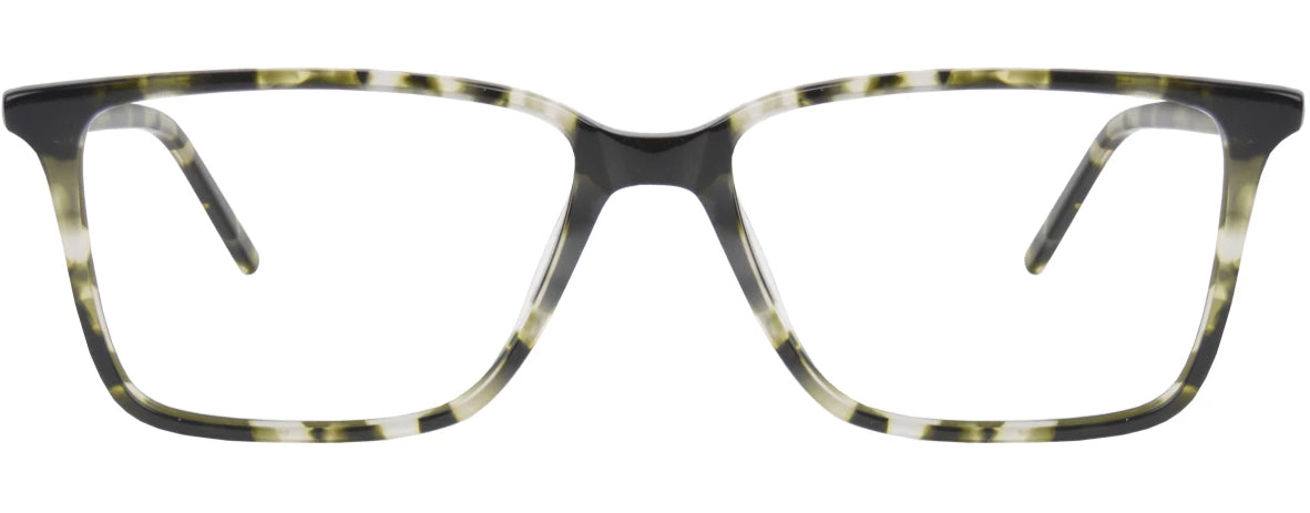 Grey Tort Luca Eyeglasses Front - Leone Eyewear