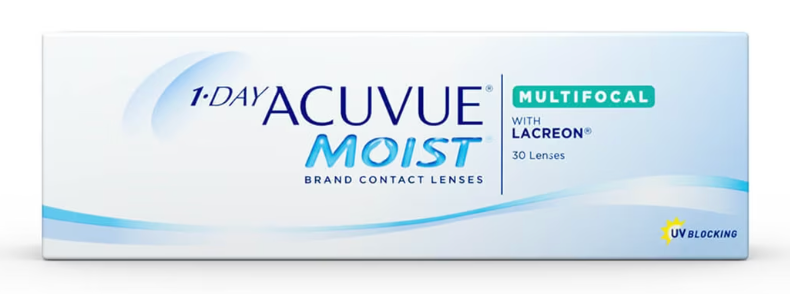 Acuvue MOIST 1 DAY LACREON  MULTIFOCAL x30 Pack