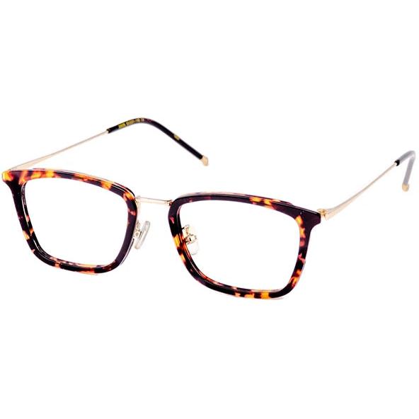 Tortoise Ideal Eyeglasses Men Side - Leone Eyewear