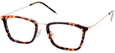 Tortoise Ideal Eyeglasses Men Side - Leone Eyewear