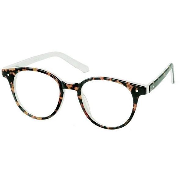 White Tort Ana Eyeglasses Women Side - Leone Eyewear