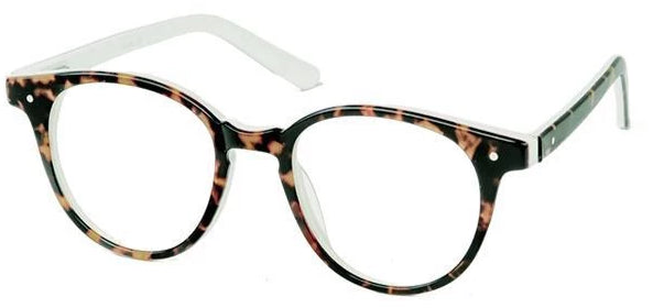 White Tort Ana Eyeglasses Women Side - Leone Eyewear