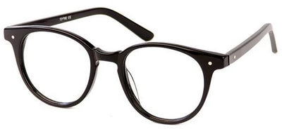 Black Ana Eyeglasses Women Side - Leone Eyewear