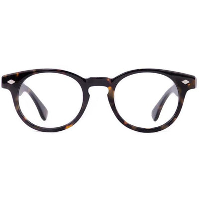 Black Allen Eyeglasses Front - Leone Eyewear