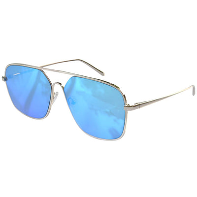 Atlanta Silver Sunglasses Side - Leone Eyewear