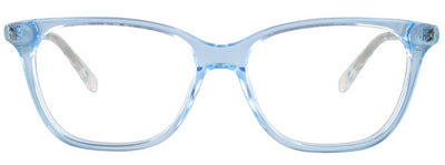 Blue Cosmo Eyeglasses Women Front - Leone Eyewear
