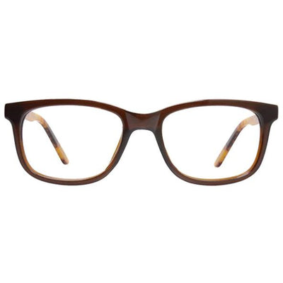 Brown Lina Eyeglasses Front - Leone Eyewear