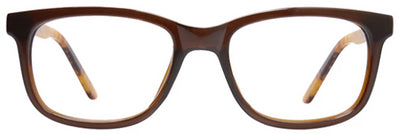 Brown Lina Eyeglasses Front - Leone Eyewear