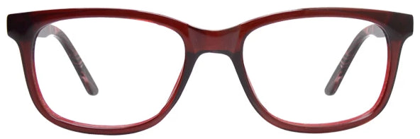 Burgundy Lina Eyeglasses Front - Leone Eyewear