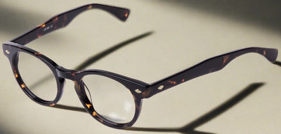 Black Allen Eyeglasses Side - Leone Eyewear