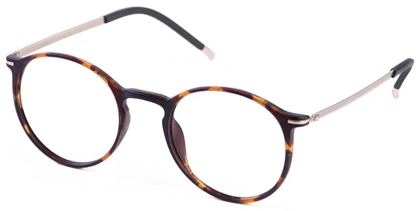 Tortoise Brooklyn Eyeglasses Side - Leone Eyewear