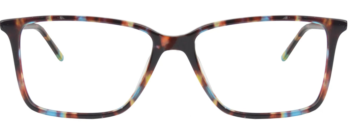 Ingalls Tort Luca Eyeglasses Front - Leone Eyewear